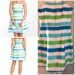 Lilly Pulitzer Strapless Jordan Dress Size 8